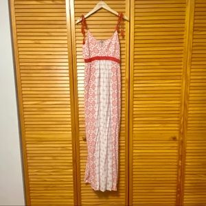 Double Slit Summer Maxi Dress